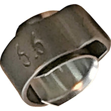 画像をギャラリービューアに読み込む, Ｏｅｔｉｋｅｒ　ＰＧ１５４　インサート付きイヤークランプ　φ５．２−６．２ｍｍ　  15400015  Oetiker
