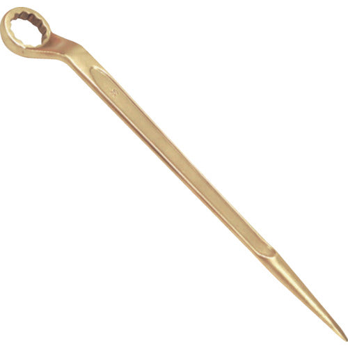 TAURUS ประแจแว่นตาปากเดียวพร้อมชิโนะป้องกันการระเบิดขนาดความกว้างสองด้าน (มม.): 19 154-19A ราศีพฤษภ