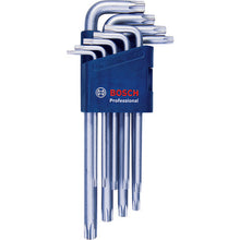 โหลดรูปภาพลงในโปรแกรมดูแกลเลอรี BOSCH ประแจหกเหลี่ยม L-Type 9 ชิ้น 1600A01TH4 BOSCH
