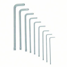 โหลดรูปภาพลงในโปรแกรมดูแกลเลอรี BOSCH ประแจหกเหลี่ยม L-Type 9 ชิ้น 1600A01TH4 BOSCH
