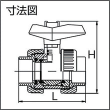Load image into gallery viewer, George Fischer [Sold out and discontinued] PVC 375 type PVC ball valve 15A 161375702C GEORG FISCHER
