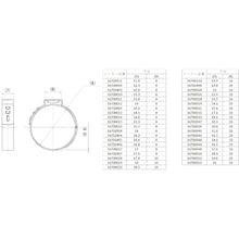 画像をギャラリービューアに読み込む, Ｏｅｔｉｋｅｒ　ＰＧ１６７　ステップレスイヤークランプ　Φ３７．８　−　４１．０ｍｍ　  16700053  Oetiker
