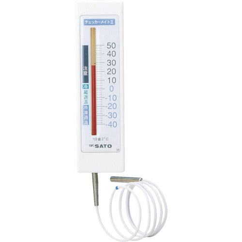 Sato Refrigerator Thermometer Checker Mate 2 1 Needle (1716-00) 1716-00 SATO