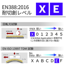 画像をギャラリービューアに読み込む, トワロン　耐切創手袋　ＥＶＯカットレジスト　Ｌ　  1811014  Towaron
