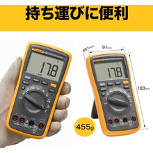画像をギャラリービューアに読み込む, ＦＬＵＫＥ　デジタルマルチメーター　  FLUKE-17B MAX-01  FLUKE
