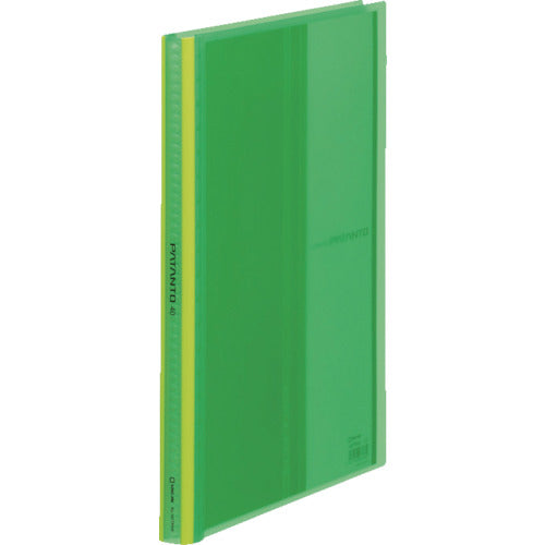 キングジム　クリア−Ｆ　パタント（透明）４０Ｐ　緑　  182TPNWﾐﾄ  KING JIM