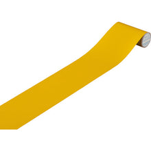 Load image into gallery viewer, GREEN CROSS Piping Identification Tape Yellow AH519 (Medium) 100mm Width ×2m Aluminum 186519 GREEN CROSS
