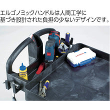 画像をギャラリービューアに読み込む, ラバーメイド　エグゼクティブヘビーデューティーユーティリティーカート　静音　ＢＫ　  186753507  Rubbermaid
