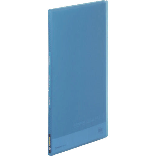 キングジム　シンプリ−ズクリア−Ｆ（透明）１０Ｐ　青　  186TSPHｱｵ  KING JIM