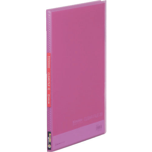 キングジム　シンプリ−ズクリア−Ｆ（透明）２０Ｐピン　  186TSPﾋﾝ  KING JIM