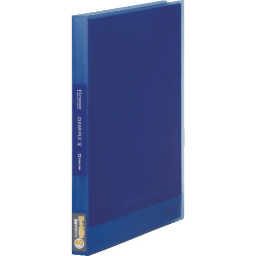 キングジム　シンプリ−ズクリア−Ｆ（透明）４０Ｐコバ　  186TSPWｺﾊ  KING JIM