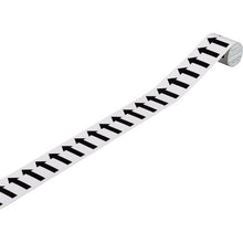 Load image into gallery viewer, GREEN CROSS Piping Identification Tape ↑ Arrow (direction indication) AH518 (Small) 50mm Width × 2m Aluminum 187518 GREEN CROSS
