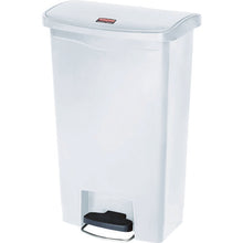โหลดรูปภาพลงในโปรแกรมดูแกลเลอรี Rubbermaid [เลิกผลิตแล้ว] Slim Gym Step-On Container Front Step 49.2L สีขาว 1883557 Rubbermaid
