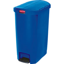โหลดรูปภาพลงในโปรแกรมดูแกลเลอรี Rubbermaid Slim Gym Step-On Container End Step 49.2L สีน้ําเงิน 1883594 Rubbermaid
