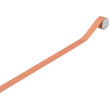 Load image into gallery viewer, GREEN CROSS Piping Identification Tape Light Yellow-Red (Electrical) AH503 (S Small) 25mm Width × 2m Aluminum 188503 GREEN CROSS
