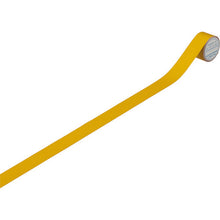 Load image into gallery viewer, GREEN CROSS Piping Identification Tape Yellow AH519 (S Small) 25mm Width × 2m Aluminum 188519 GREEN CROSS
