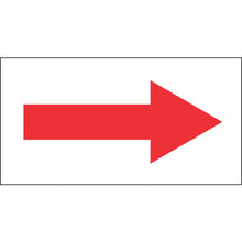Load image into gallery viewer, GREEN CROSS Pipe Direction Indicator Sticker → Red Arrow 93 80×150mm 10-Sheet Set Olefin 193093 GREEN CROSS
