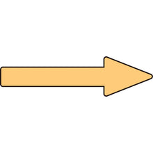 Load image into gallery viewer, GREEN CROSS Pipe Direction Indicator Sticker → Fluorescent Orange Arrow Sticker Arrow 30 20×70 10 Sheets Envy 193430 GREEN CROSS
