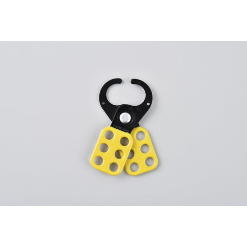 緑十字　セーフティーロックアウト（ハスプ）　連結部径２５．４ｍｍ　セーフティロック−２１８　スチール製　  195043  GREEN CROSS