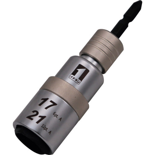 MUSTTOOL ลูกบ๊อกซ์คู่เพลาถอดเปลี่ยนได้ 17 x 21 IM-1721IQ-612K 19722 MUSTTOOL