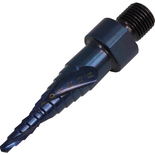 MUSTTOOL ดอกสว่านขั้นบันไดแบบเกลียว Φ4-14มม. (11ขั้น) IM-STB414 19868 MUSTTOOL