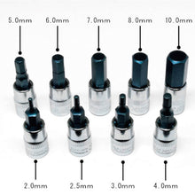 โหลดรูปภาพลงในโปรแกรมดูแกลเลอรี ASTRO PRODUCTS 1/4DR HEX BIT SOCKET SET (ชุด 9 ชิ้น) 2002000027238 ASTRO PRODUCTS
