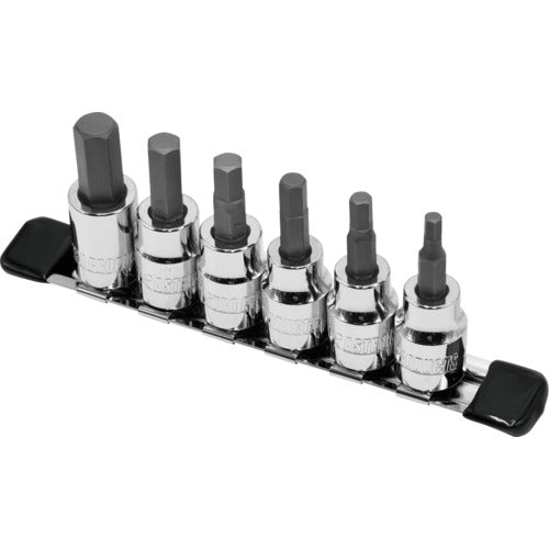 ASTRO PRODUCTS AP 3/8DR BIT SOCKET HEX SET (6 ชิ้น) 2002000029232 ASTRO PRODUCTS