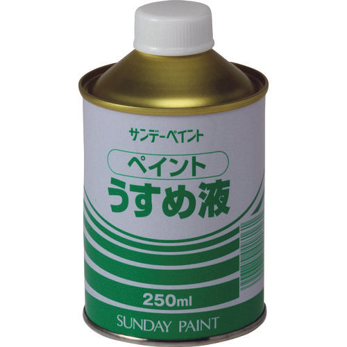SUNDAY สี Thinning Liquid 250M 20102 SUNDAY