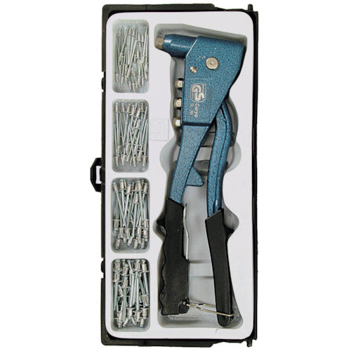 THREEAXIS Hand Riveter Kit (4 types of blind rivets, 100 pieces in total) 20103 THREEAXIS