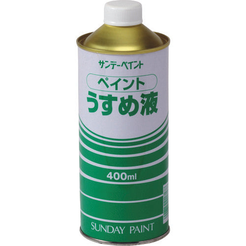 SUNDAY สี Thinning Liquid 400M 20103 SUNDAY