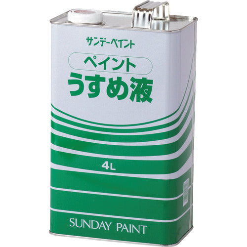Sơn SUNDAY Thin Liquid 4L 20105 CHỦ NHẬT