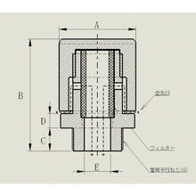 画像をギャラリービューアに読み込む, 家原ライト工業　空気抜　エアブリーザーＣ形３／４　  20403000  IEHARA LITE INDUSTRY
