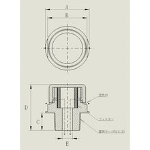 โหลดรูปภาพลงในโปรแกรมดูแกลเลอรี IEHARA LITE INDUSTRY ช่องระบายอากาศ ช่องระบายอากาศ BRA Type 1/2 20502000 IEHARA LITE INDUSTRY
