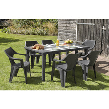 画像をギャラリービューアに読み込む, ＫＥＴＥＲ　樹脂チェア　ダンテ　ハイバック　ブラック　  207061  KETER
