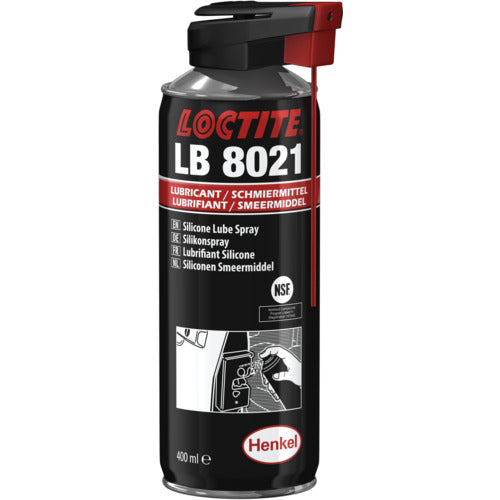 LOCTITE Xịt bôi trơn silicone LB8021 400ml 2101262 LOCTITE
