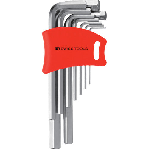 PB SWISS TOOLS ชุดประแจหกเหลี่ยม (ลูกแพร์บรรจุ) 210DH-10 PB เครื่องมือสวิส