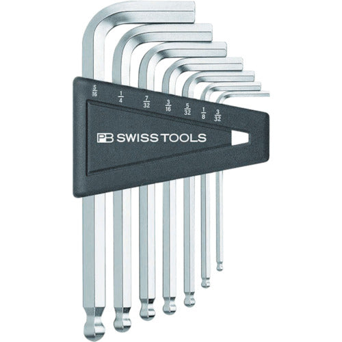 PB SWISS TOOLS ชุดประแจหกเหลี่ยมพร้อมลูกบอล (นิ้ว) 212ZH PB SWISS TOOLS