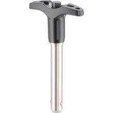 画像をギャラリービューアに読み込む, ＨＡＬＤＥＲ　ボールロックピン　　セルフロッキング　Ｔ形グリップ付　ピン径８　ワーク最大厚３５　  22340.0037  HALDER
