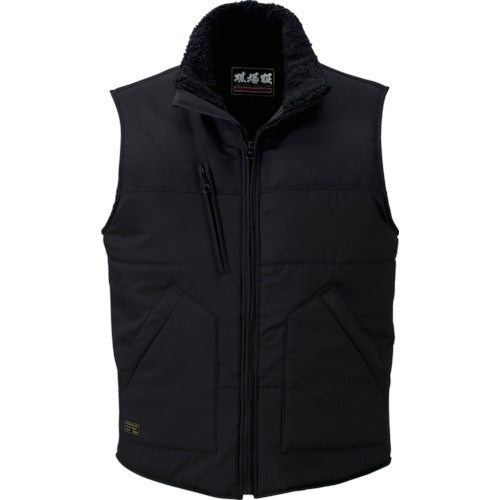 XEBEC 223 野战服冬季背心 5L 黑色 223-90-5L XEBEC
