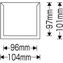 画像をギャラリービューアに読み込む, 緑十字　スチールケース（差し込みタイプ）　ＫＳ−Ｂ　１００×１００ｍｍ用　プレート別売　  228020  GREEN CROSS
