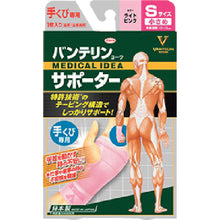 画像をギャラリービューアに読み込む, 興和　バンテリンコーワサポーター　手くび専用小さめサイズ　ライトピンク　  23090  Kowa
