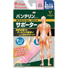 画像をギャラリービューアに読み込む, 興和　バンテリンコーワサポーター　手くび専用大きめサイズ　ライトピンク　  23093  Kowa
