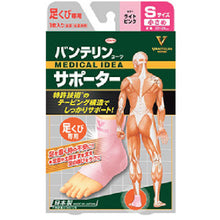 画像をギャラリービューアに読み込む, 興和　バンテリンコーワサポーター　足くび専用小さめサイズ　ライトピンク　  23095  Kowa
