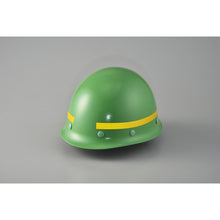 画像をギャラリービューアに読み込む, 緑十字　ヘルメット用ラインテープ（反射）　黄　ＨＬ−Ｃ（大）　１５ｍｍ幅×７００ｍｍ　１０本組　  235103  GREEN CROSS
