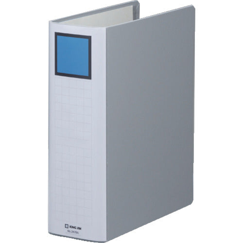 キングジム　キングファイル　スーパードッチ＜脱・着＞イージー　Ａ４Ｓ　グレー　２４７８Ａ　  2478Aｸﾚ  KING JIM