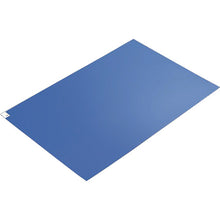 画像をギャラリービューアに読み込む, ＡＳ　エコノミー粘着マット４５０×９００　青　（１０枚入）　  2-4909-01  AS
