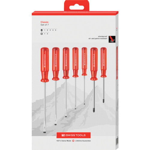 PB SWISS TOOLS ไขควง ชุด 7 ชิ้น 250CBB PB SWISS TOOLS