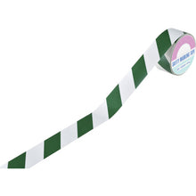 将图像导入到图库查看器中GREEN CROSS　条纹图案胶带（反光型） 绿色/白色 TR3-E 45 毫米宽 x 10 米，室内使用 256305 绿色十字形
