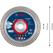 画像をギャラリービューアに読み込む, ボッシュ　ダイヤホイール７６ｍｍ　  2608900652  BOSCH
