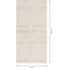 画像をギャラリービューアに読み込む, ボッシュ　ネットサンディングシート　Ｍ４８０　９３Ｘ１８６ｍｍ　＃２４０　１０枚入り　  2608900749  BOSCH
